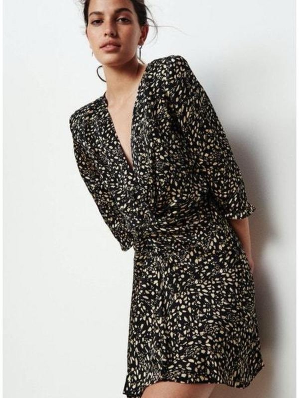 Ba&sh Erika Printed Dress